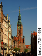 Poland, Gdansk, The Hall of the Main City on The Long Market. Стоковое фото, агентство BE&W Photo / Фотобанк Лори
