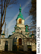 Poland, Ryboly, Orthodox Church of St.Cosma^&Damian. Стоковое фото, агентство BE&W Photo / Фотобанк Лори