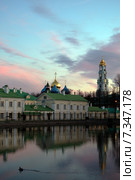 Троице-Сергиева лавра, Сергиев Посад (2015 год). Стоковое фото, фотограф Алексей Дроздов / Фотобанк Лори