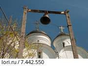Храм Архангела Михаила в селе Микулино Городище, фрагмент (2015 год). Стоковое фото, фотограф Александр Курлович / Фотобанк Лори