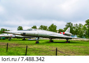 Советский дальний сверхзвуковой бомбардировщик Ту-22. Центральный музей ВВС (2015 год). Редакционное фото, фотограф Василий Аксюченко / Фотобанк Лори