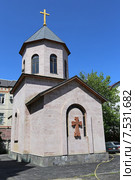 Армянская Апостольская Церковь Сурб Григор Лусаворич, Ставрополь (2015 год). Стоковое фото, фотограф Алексей Гусев / Фотобанк Лори