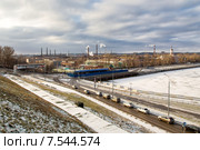 Промышленный пейзаж города Ижевска (2014 год). Стоковое фото, фотограф Сергей Лаврентьев / Фотобанк Лори