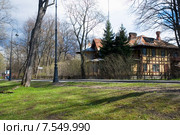 Hauswald house - Дача Гаусвальд на Каменном острове (2015 год). Стоковое фото, фотограф Александр Щепин / Фотобанк Лори