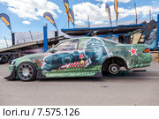 Спортивный автомобиль для дрифтинга. Пит-стоп (2015 год). Редакционное фото, фотограф FotograFF / Фотобанк Лори
