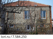Жилые дома в Телави - столице Кахетии. Грузия (2015 год). Стоковое фото, фотограф Юлия Батурина / Фотобанк Лори
