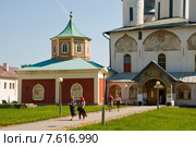 Собор Успения Пресвятой Богородицы. Тихвинский Богородице-Успенский монастырь (2014 год). Редакционное фото, фотограф Александр Щепин / Фотобанк Лори