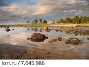Белое море. Стоковое фото, фотограф Александр Коротков / Фотобанк Лори