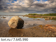 Белое море. Стоковое фото, фотограф Александр Коротков / Фотобанк Лори