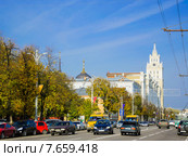 Проспект Революции в Воронеже (2012 год). Редакционное фото, фотограф Оксана Савина / Фотобанк Лори