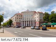Гостиница «Двина». Полоцк. (2015 год). Редакционное фото, фотограф Сергей Афанасьев / Фотобанк Лори