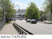 Вид на Калининградский порт с моста. Россия, Калининград (2015 год). Редакционное фото, фотограф Наташа Антонова / Фотобанк Лори