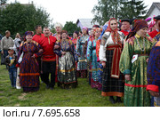 Усть-Цильма, Республика Коми, XII Республиканский праздник «Усть-Цилемская горка» (2015 год). Редакционное фото, фотограф Елена Боброва / Фотобанк Лори