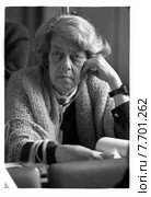 Портрет правозащитницы Богораз Ларисы Иосифовны. 1997 год. Редакционное фото, фотограф Борис Кавашкин / Фотобанк Лори