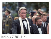 Ален Делон на 21-м московском международном кинофестивале. 1999 год. Редакционное фото, фотограф Борис Кавашкин / Фотобанк Лори