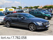Mercedes-Benz W218 CLS-class (2014 год). Редакционное фото, фотограф Art Konovalov / Фотобанк Лори