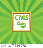 CMS settings picture icon. Стоковая иллюстрация, иллюстратор Иван Рябоконь / Фотобанк Лори