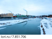 Река Упа в городе Туле (2015 год). Стоковое фото, фотограф Сергей Лаврентьев / Фотобанк Лори