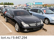 Mercedes-Benz W219 CLS-class (2011 год). Редакционное фото, фотограф Art Konovalov / Фотобанк Лори