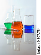 Laboratory glassware. Стоковое фото, фотограф Ilka Erika Szasz-Fabian / PantherMedia / Фотобанк Лори