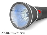 Close-up image of LED flashlight. Стоковое фото, фотограф Mile Atanasov / PantherMedia / Фотобанк Лори