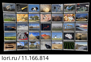 Widescreen HD displays with multiple images. Стоковое фото, фотограф Francisco Javier Gil Oreja / PantherMedia / Фотобанк Лори