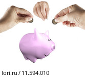 Piggy-bank. Стоковое фото, фотограф Fabio Alcini / PantherMedia / Фотобанк Лори