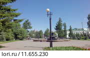 Парковая зона в центре города возле Тарских ворот. Омск (2015 год). Редакционное видео, видеограф Юлия Машкова / Фотобанк Лори