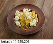 Giardiniera - маринованные овощи в уксусе. Стоковое фото, фотограф Александр Fanfo / Фотобанк Лори
