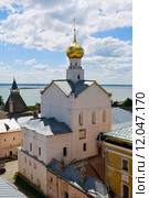 Церковь Спаса Нерукотворного образа (Спаса на сенях). Ростов Великий (2014 год). Редакционное фото, фотограф Александр Щепин / Фотобанк Лори