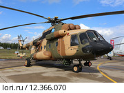 Вертолет Ми-17-В5, Международный авиационно-космический салон МАКС-2015. Редакционное фото, фотограф Алексей Гусев / Фотобанк Лори