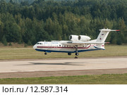 Бе-200. Самолет амфибия МЧС России для тушения пожаров. (2015 год). Редакционное фото, фотограф Алексей Бок / Фотобанк Лори