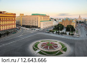 Лубянская площадь (2015 год). Редакционное фото, фотограф Алёшина Оксана / Фотобанк Лори