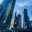 Небоскребы международного бизнес-центра "Москва-Сити" (2015 год). Редакционное фото, фотограф Алексей Климкин / Фотобанк Лори