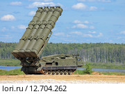 Зенитно-ракетный комплекс на боевой позиции. Стоковое фото, фотограф Игорь Долгов / Фотобанк Лори