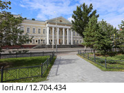 Омский кадетский корпус, Омск, ул. Ленина, 26 (2015 год). Стоковое фото, фотограф Алексей Гусев / Фотобанк Лори