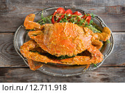 Delicious curry blue crab. Стоковое фото, фотограф Wong Sze Fei / PantherMedia / Фотобанк Лори