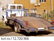 Автомобильный эвакуатор. Стоковое фото, фотограф Сергеев Валерий / Фотобанк Лори