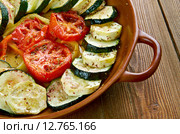 Fırında Kabak Dizme.Turkish cuisine. Стоковое фото, фотограф Александр Fanfo / Фотобанк Лори