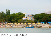 Дом-музей Максимилиана Волошина на набережной. Коктебель (2015 год). Редакционное фото, фотограф Александр Щепин / Фотобанк Лори
