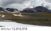 Панорама: вулкан Мутновский на Камчатке (2015 год). Стоковое фото, фотограф А. А. Пирагис / Фотобанк Лори