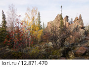 Китайская стенка в осеннем наряде (2015 год). Редакционное фото, фотограф Шичкина Антонина / Фотобанк Лори