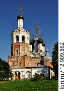 Церковь Троицы Живоначальной в селе Дединово (2015 год). Стоковое фото, фотограф Енин Арсений / Фотобанк Лори