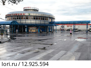 Автостанция, подмосковный город Шатура (2015 год). Редакционное фото, фотограф Дмитрий Неумоин / Фотобанк Лори
