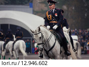 Interpolitex-2015. Конная полиция. Редакционное фото, фотограф Julia Shepeleva / Фотобанк Лори