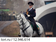 Interpolitex-2015. Конная полиция. Редакционное фото, фотограф Julia Shepeleva / Фотобанк Лори