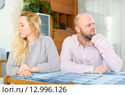 Couple conflict. Стоковое фото, фотограф Яков Филимонов / Фотобанк Лори