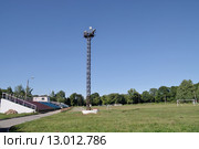 Городской футбольный стадион "Ресурс". Богородицк, Тульская область (2015 год). Стоковое фото, фотограф Илюхина Наталья / Фотобанк Лори