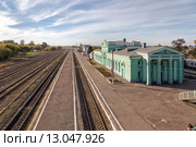 Станция Льгов-1-Киевский. Город Льгов (2015 год). Стоковое фото, фотограф Сергей Лаврентьев / Фотобанк Лори