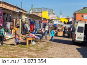 Городской рынок. Рыльск (2015 год). Редакционное фото, фотограф Сергей Лаврентьев / Фотобанк Лори